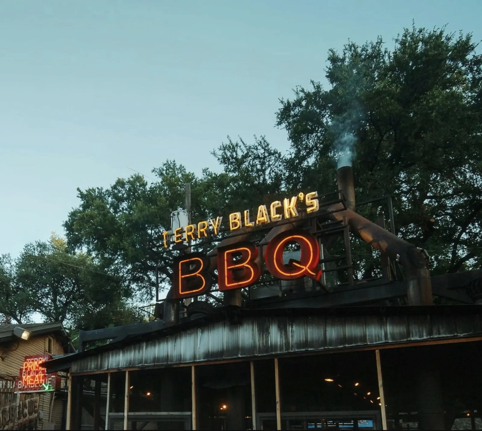 Terry Black’s Barbecue, web design